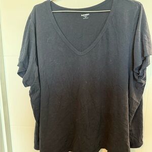 Old Navy Women's Navy V-Neck Top